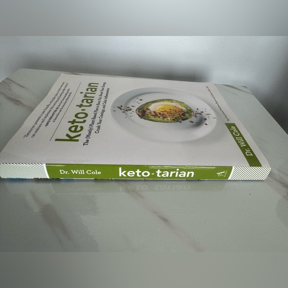 Ketotarian The (Mostly) Plant-Based Plan to Burn Fat Boost Your Energy Will Cole - Picture 7 of 8